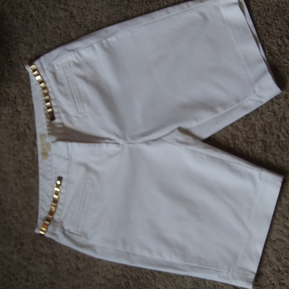 White Michael Kors shorts